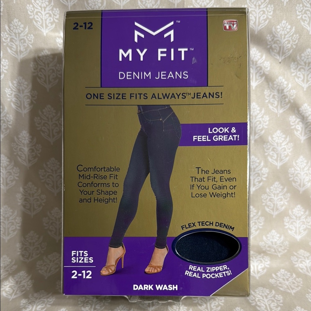 Dark Wash Denim Jeggings